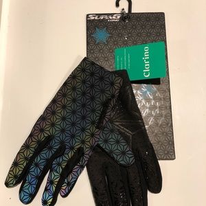 SupaG Long Cycling Gloves - Oil Slick